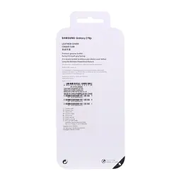 Чохол-книжка Samsung Galaxy Flip 5G Cover SM-F700x SM-F707x Сірий - мініатюра 3