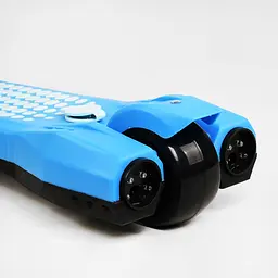 Самокат Best Scooter 60х16х67-79 см Блакитний 000231315 - мініатюра 5