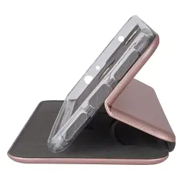 Чохол книжка Xiaomi Redmi Note 10 Pro еко-шкіра Premium Case для смартфона Рожеве золото - мініатюра 4