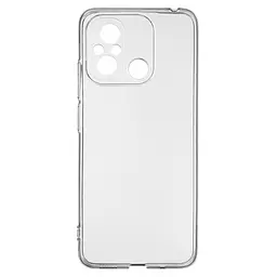 Прозрачный чехол для Xiaomi Redmi 12C/11A с защитой камеры, тонкий, силиконовый, бесцветный, ударопрочный, противоударный бампер с закрытой камерой, ArmorStandart (ARM65964)