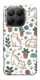 TPU чохол Demsky Cats pattern для Xiaomi 15T Pro