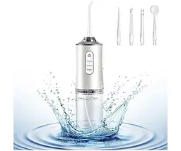 Іригатор портативний Oral Irrigator 3 режими роботи, 2 насадки - мініатюра 5