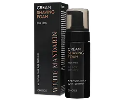 Кремова піна для гоління Antistress 160 мл Choice White Mandarin