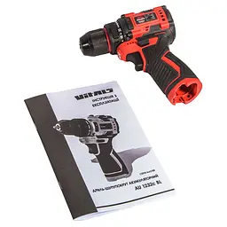 Дриль-шурупокрут акумуляторний Vitals Master AU 1232c BL (235675) - мініатюра 10