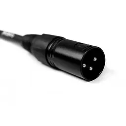 Мікрофонний кабель XLR Male - XLR Female Cascha CCSM1BK1 1 м - мініатюра 2