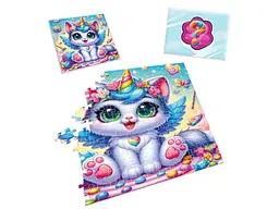 Пазли VLADI TOYS із сюрпризом "Котик-єдиноріжка" VT8030-07 - мініатюра 3