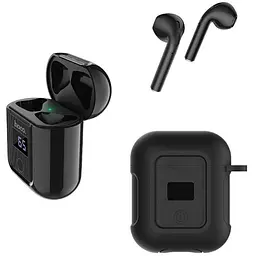 Стерео гарнітура Bluetooth Hoco S11 Black - мініатюра 4