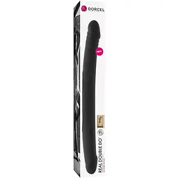 Двосторонній фалоімітатор Dorcel Real Double Do 42 см чорний