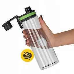 Пляшка для води 4FIZJO спортивна 850 мл Green (P-5905973403801) - мініатюра 4