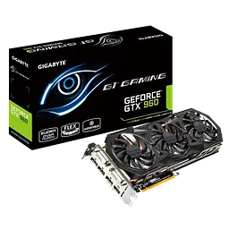 Відеокарта GeForce GTX 960 2GB Gigabyte G1 Gaming (GV-N960G1 GAMING-2GD) Б/В