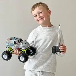 Автомобіль Sulong Toys на р/к Bigfoot Dinosaur 1:16, 27 МГц (SL-360RHGR) - мініатюра 13