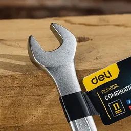 Комбінований гайковий ключ 11 мм Deli DL140011L - мініатюра 2