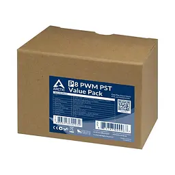 Корпусний вентилятор 80 мм Arctic P8 PWM PST 5pcs ACFAN00154A Black - мініатюра 4