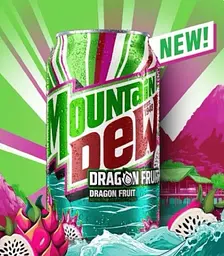 Газований напій Mountain Dew Dragon Fruit 355 мл - мініатюра 4