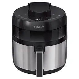 Аерогриль Sencor Vita сіро-чорний 1500 Вт (SFR5010BK) - мініатюра 2