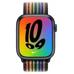 Ремінець CasePro Nike Sport Loop Pride Edition Black для Apple Watch 42mm/41mm/40mm/38mm - мініатюра 2