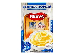 Пюре Reeva 60г картопляне Ввершки пачка