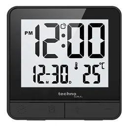 Годинник настільний Technoline WT375 Black (WT375), Чорний