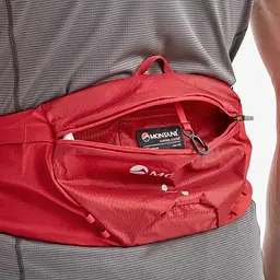 Сумка поясна Montane Gecko WP 1L+ Acer Red (1004-PGWP1ACRO15) - мініатюра 3