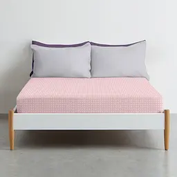 Простирадло на резинці для коляски та люльки Cosas Rose Dots 40х80х5 см (DropRose_FittedStroller_40х80) - мініатюра 3