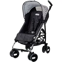 Коляска Peg-Perego Pliko Mini Classico, черная с белым (IPKR280076RO01GR50)