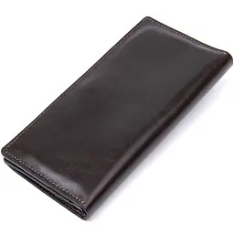 Чоловіче шкіряне портмоне GRANDE PELLE 9,5х19,52 см acs0018628 - мініатюра 2