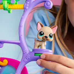 Ігровий набір LITTLEST PET SHOP – ШОУ ТАЛАНТІВ (2 фігурки, сцена, аксес.) LITTLEST PET SHOP 00558 - мініатюра 4