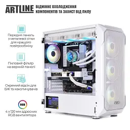 Комп'ютер Artline Gaming X98WHITE Windows 11 Home (X98WHITEv76Win) - мініатюра 4