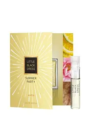 Листівка з пробним зразком парфумна вода Avon Little Black Dress Summer Party для неї, 0,6 мл - мініатюра 1