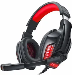Навушники REAL-EL GDX-7650 чорно-червоні
