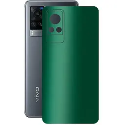 Захисна плівка StatusSKIN для Vivo X60 5G Корпус Вініл Зелена