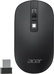 Бездротова комп'ютерна миша Acer, 2.4G Slim USB Wireless Mouse з USB-приймачем, 800/1200/1600 Оптична миша, що регулюється - мініатюра 2
