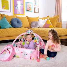 Розвиваючий килимок 5 в 1 Bright Starts Rainbow Tropics (12625) - мініатюра 4