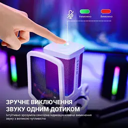 Мікрофон Fifine Q6TW Black/White (Q6TW) - мініатюра 5