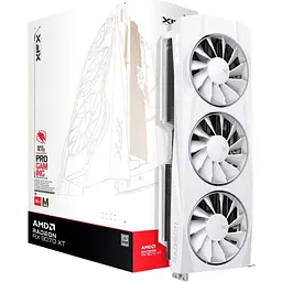 Відеокарта XFX Quicksilver AMD Radeon RX 9070 XT Magnetic Air Edition White [RX-97TMAQKW9] EU [130493]