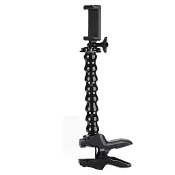 Тримач для телефона U-select Clamp Phone Mount with Adjustable Gooseneck UV-2997 MP-4 Black - мініатюра 2