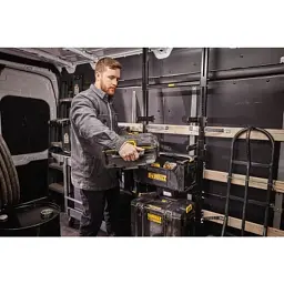 Ящик для інструментів DeWALT TOUGHSYSTEM 2.0 555х385х180 мм, з органайзером для дрібних д (DWST83293-1) - мініатюра 4