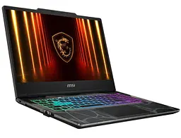 Ноутбук MSI 15.6 Cyborg A15 AI B2HWFKG-232XUA FHD IPS/Ryzen 7 260/16GB/1TB/RTX 5060 8GB/DOS/Black (B2HWFKG-232XUA) - мініатюра 2