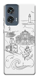 TPU чехол Demsky Odesa spirit для Motorola Edge 50 Fusion