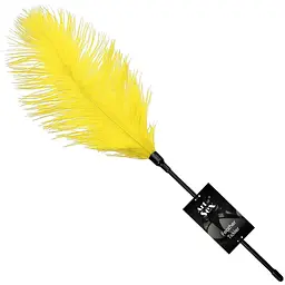 Лоскіт зі страусиним пером Art of Sex - Feather Tickler, колір Жовтий