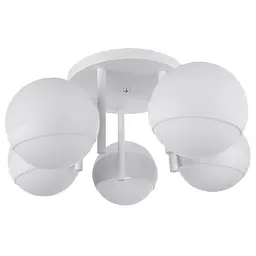 Люстра Brille молекула стельова в спальню E27 60W WH (BL-315C/5) - мініатюра 6