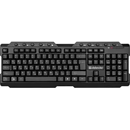Клавіатура Defender Element HB-195 Wireless UKR Black (45189)