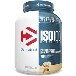 Протеїн ISO-100, 2.25 кг Вишукана ваніль Dymatize Nutrition fit0025829