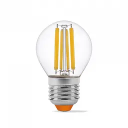 LED лампа VIDEX Filament G45F 6W E27 3000K - мініатюра 2