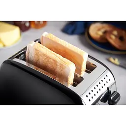 Тостер Russell Hobbs Colours Plus 1600 Вт чорний (26550-56) - мініатюра 7