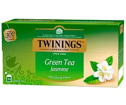Чай Twinings зелений з жасміном 25 пакетиків