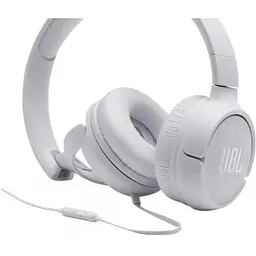 Навушники накладні JBL T500 (JBLT500WHT) білі JBLT500WHT - мініатюра 2