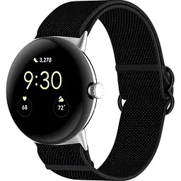 Ремінець ArmorStandart Nylon Band для Google Pixel Watch/Watch 2/ Watch 3/Watch 4 Black (ARM75425) [105460] - мініатюра 2