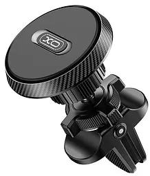 Автотримач XO C122 Air Vent Car Holder Round Magnetic Bracket чорний (7109734)