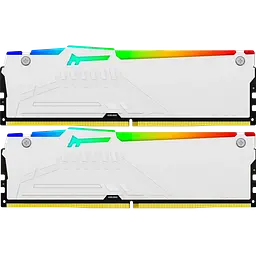 Оперативна пам'ять Kingston Fury 32GB (2x16GB) DDR5 6000MHz Beast RGB EXPO White (KF560C36BWE2AK2-32) - мініатюра 3